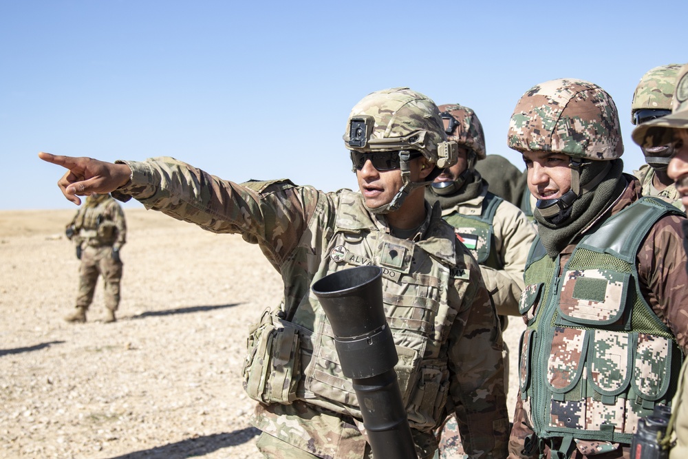 DVIDS - Images - Jordan Operational Engagement Program Soldiers zero-in ...