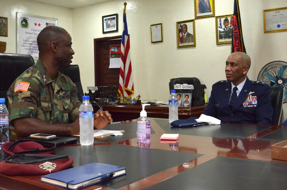 Michigan National Guard and Armed Forces of Liberia State Partnership- almost ten years and going strong.