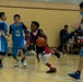 American and Japanese youth compete in friendly basketball tournament