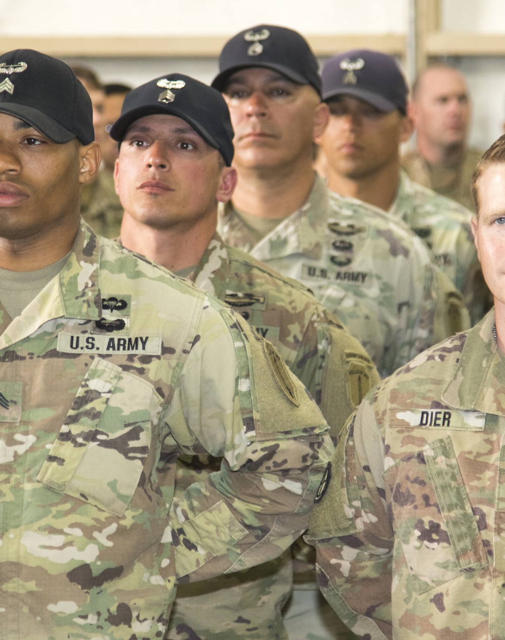 Service Members Graduate Air Assault School at Camp Buehring