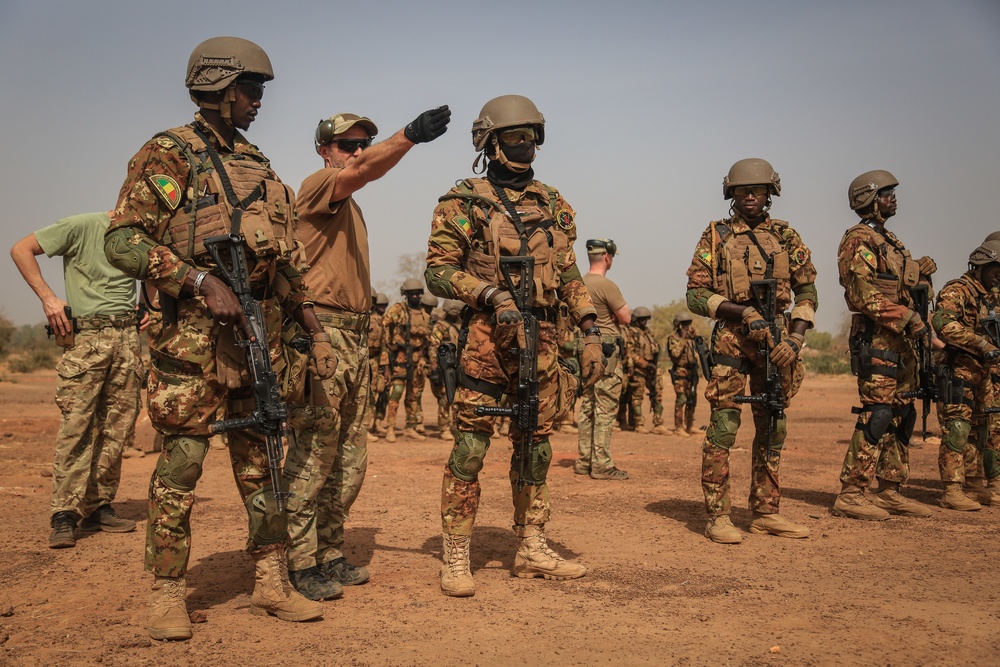 Czech Special Forces train Malian soldiers