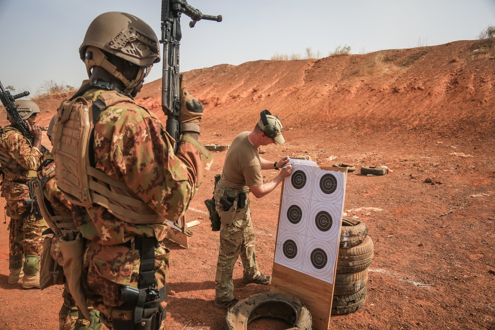 Czech Special Forces, Malian Soldiers, Flintlock 2019