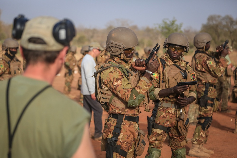 Czech Special Forces, Malian soldiers, Flintlock 2019