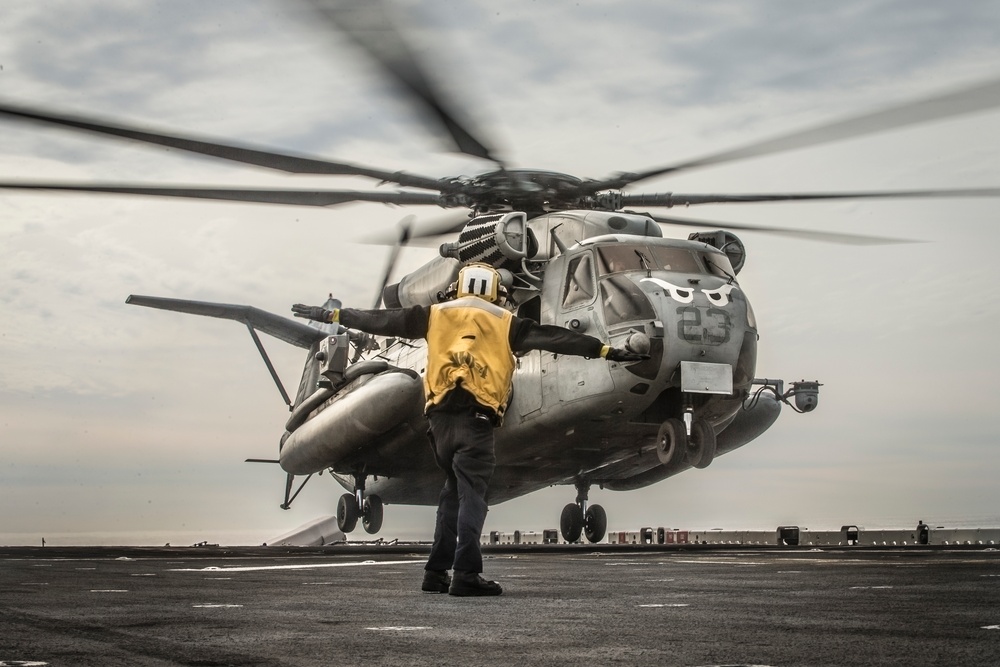 USS Boxer Flight Operations