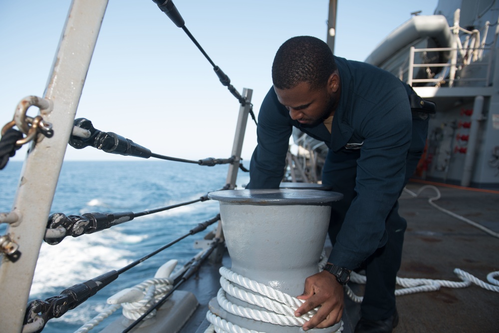 Chung-Hoon Sailor conduct deck preservation