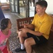 Cobra Gold 19: US sailors with VP-16 conduct community relations with children in Chon Buri