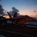 An F/A-18E Super Hornet prepares to launch off the flight deck