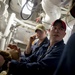 U.S. Navy Machinery Repairman 1st Class Kenneth Sturdivant, from Terrell, Texas, trains Sailors on proper ways plug a simulated hole