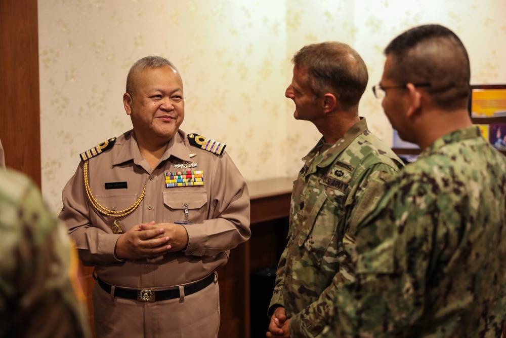 Cobra Gold 19: Royal Thai, US Navy chaplains exchange ideas during meeting in Bangkok