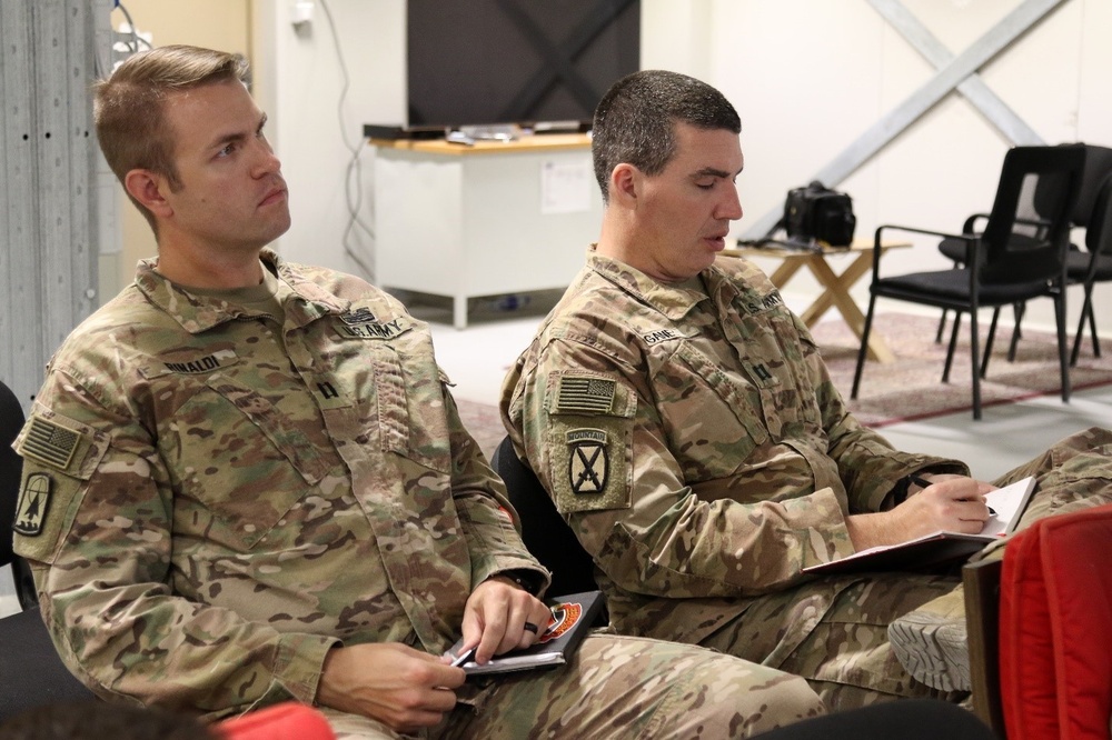 National Guard commanders receive Military Justice Act training