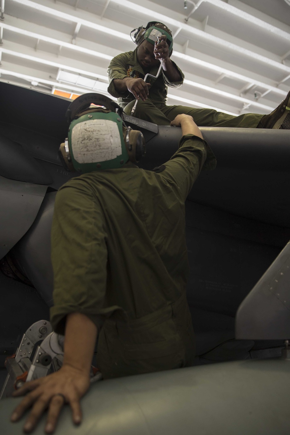 Kearsarge Harrier Maintenance