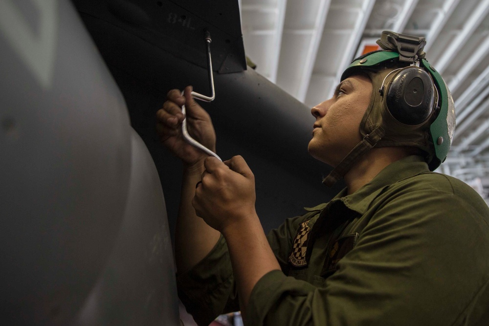 Kearsarge Harrier Maintenance