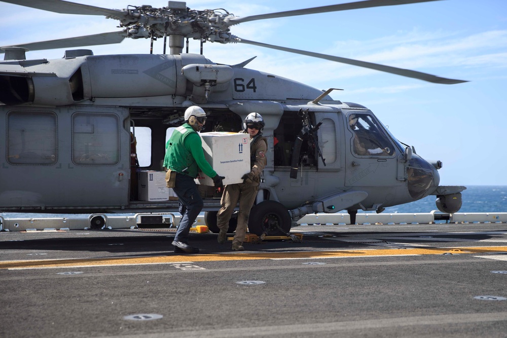 Kearsarge Cargo Offload