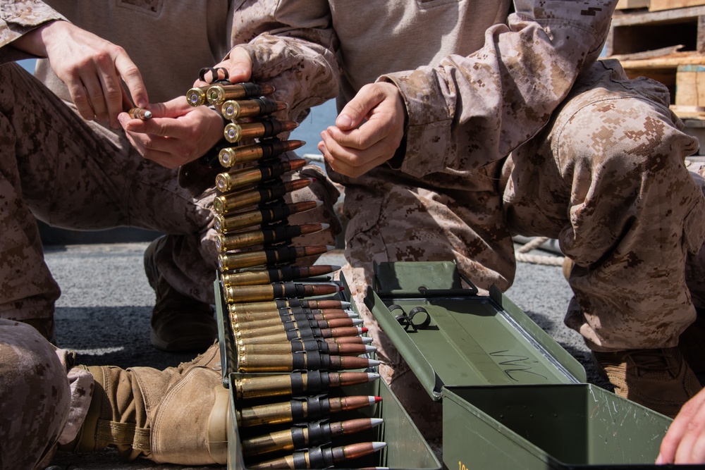 Inflatable target shooting exercise