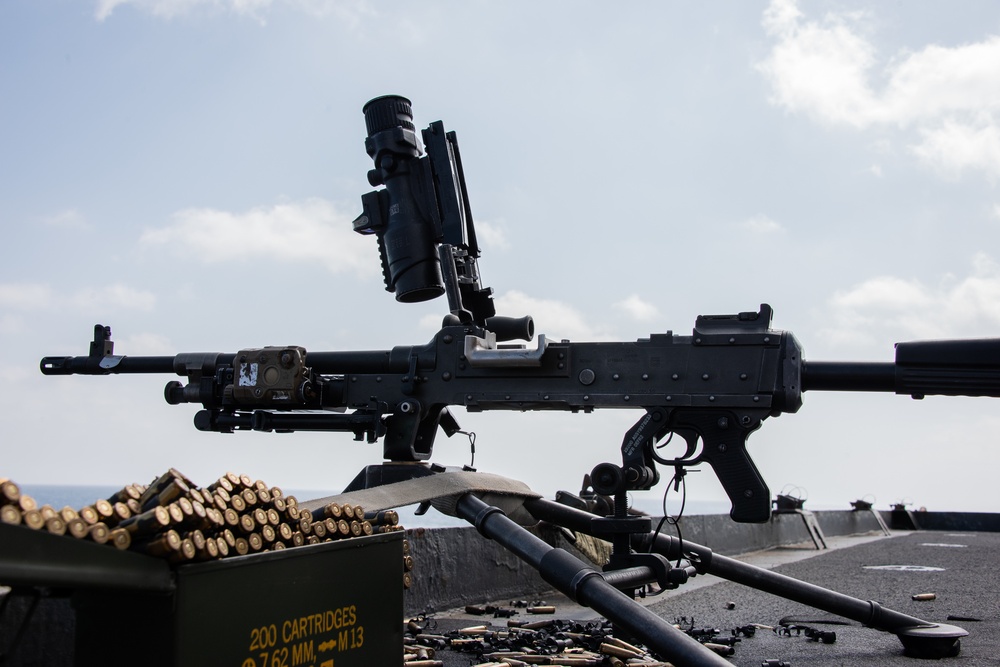 Inflatable target shooting exercise