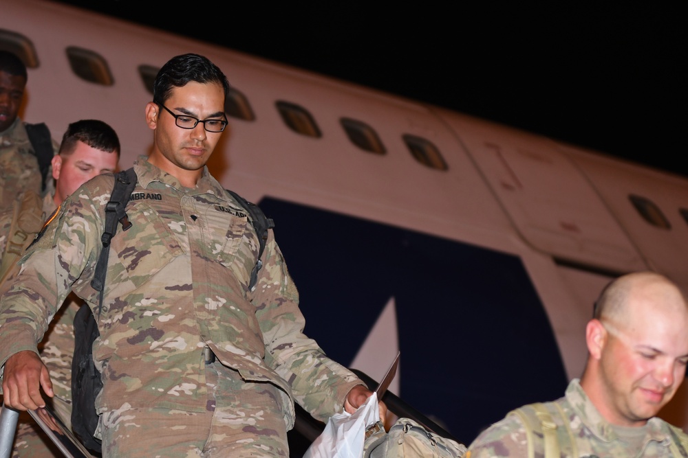 155th ABCT commences their demobilization from the Middle East
