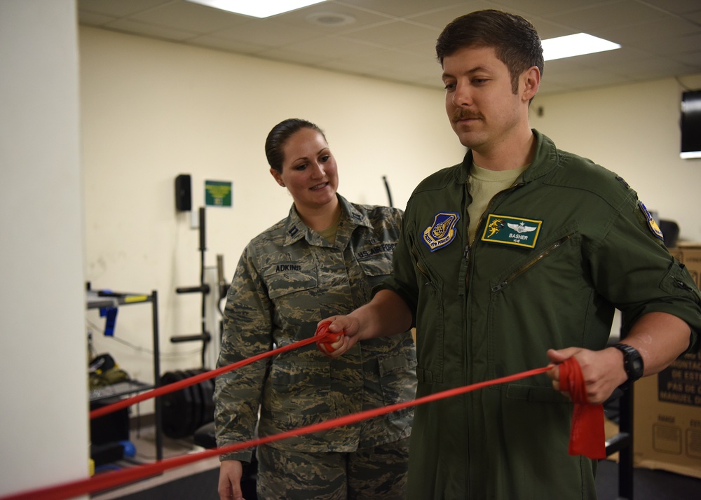 Physical Therapy keeps pilots right for flight