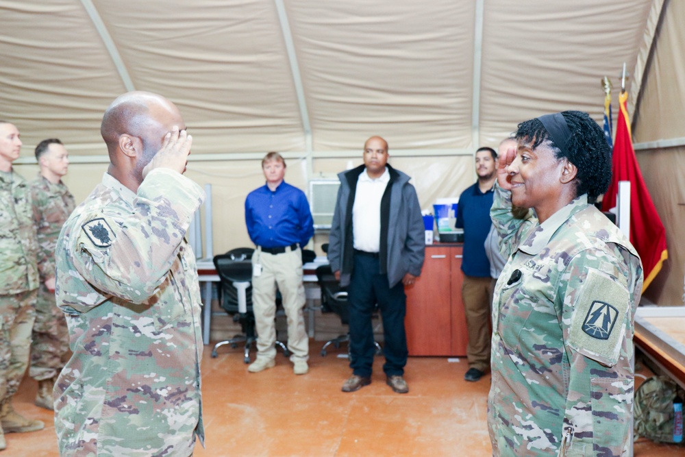 U.S. Army Central Signal University graduation ceremony