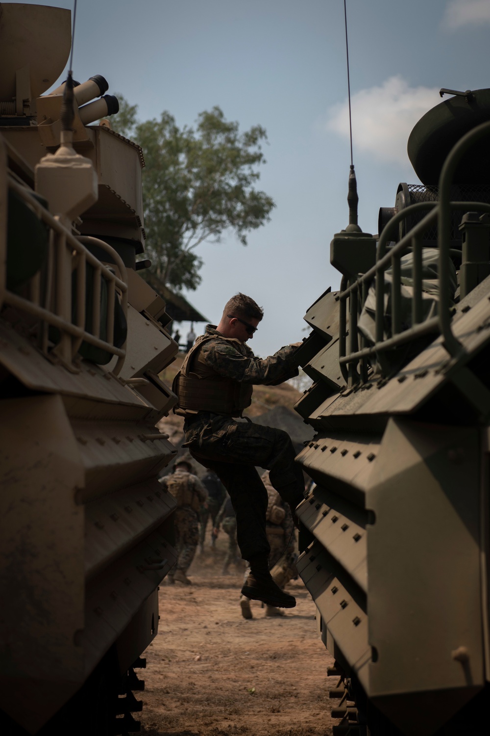 Cobra Gold 19: US Marines of the 31st MEU prepare for combined arms live-fire exercise