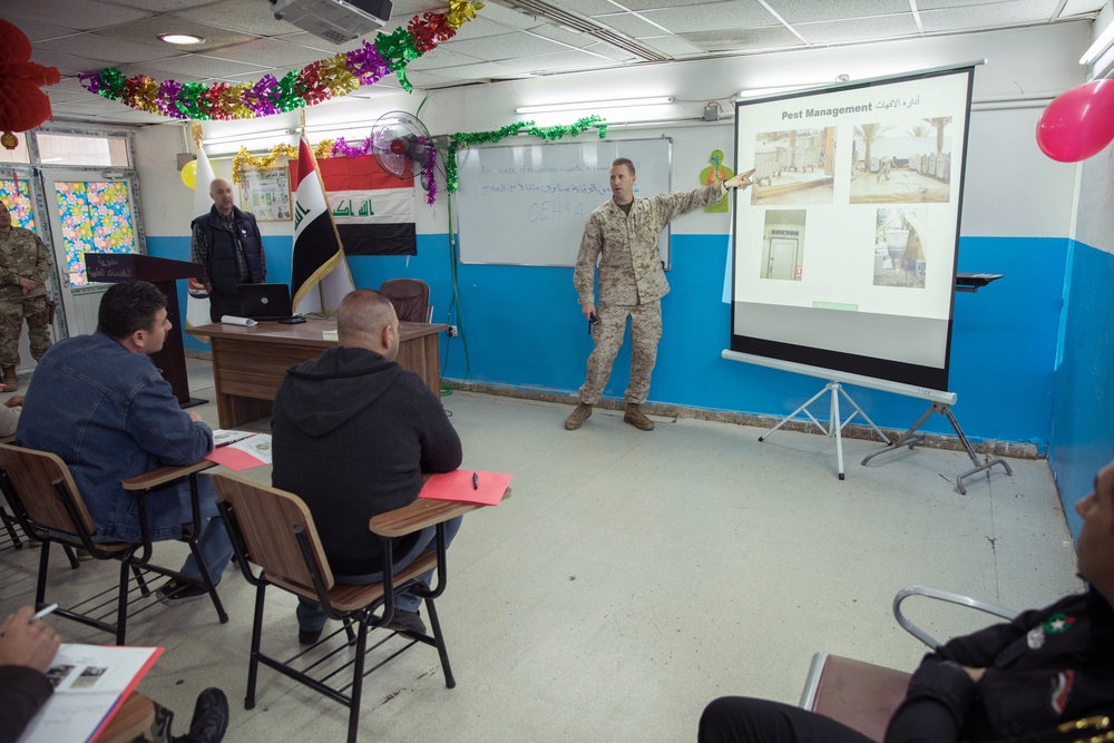 Combined Iraqi Ministries Improve Preventive Medicine Techniques