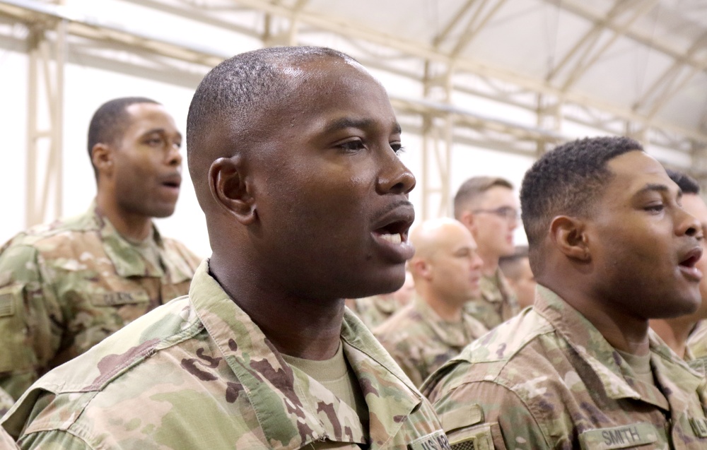 BLC Graduation at Camp Buehring