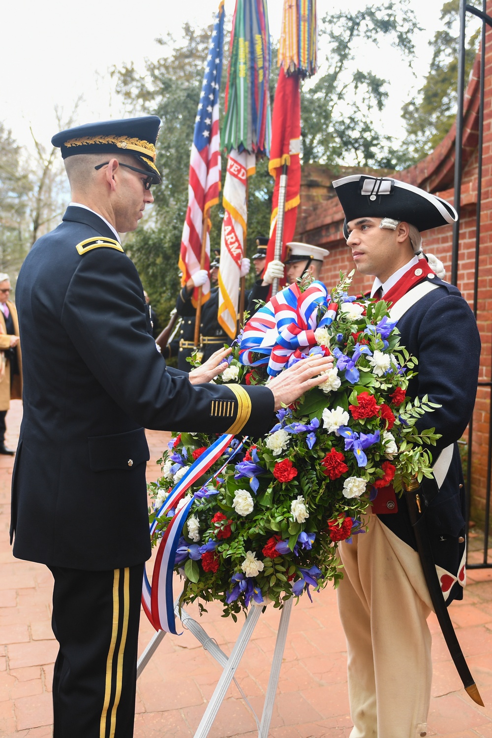 Wreath Laying