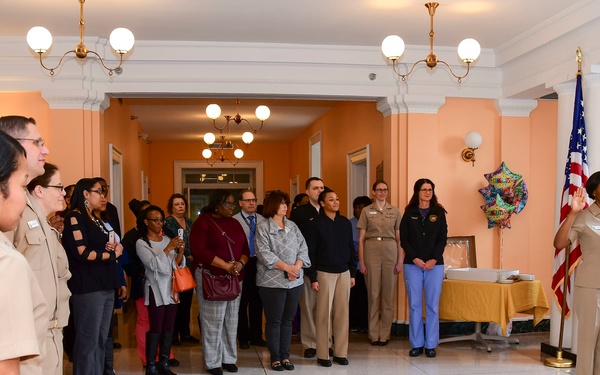 NMCP Staff - Daughter Pinned With Mother’s Silver Oak Leaf