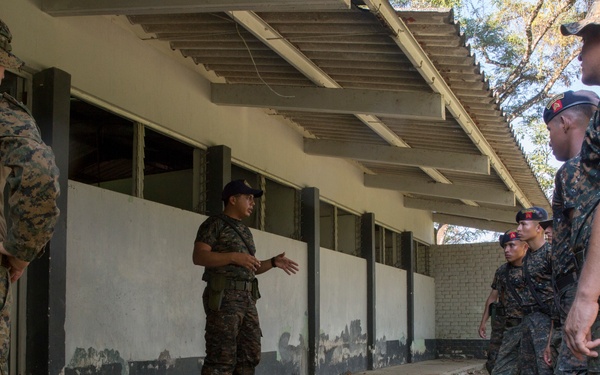 U.S. Marines conduct tactical operations with Guatemalan partners