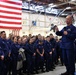 Coast Guard Senior Leadership meet with Base Kodiak Members