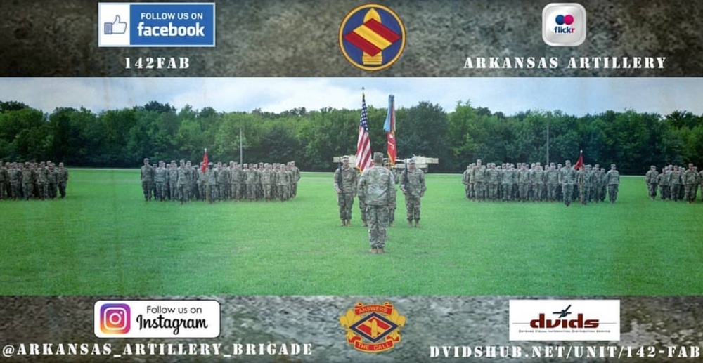 Follow the 142nd Field Artillery Brigade on Social Media
