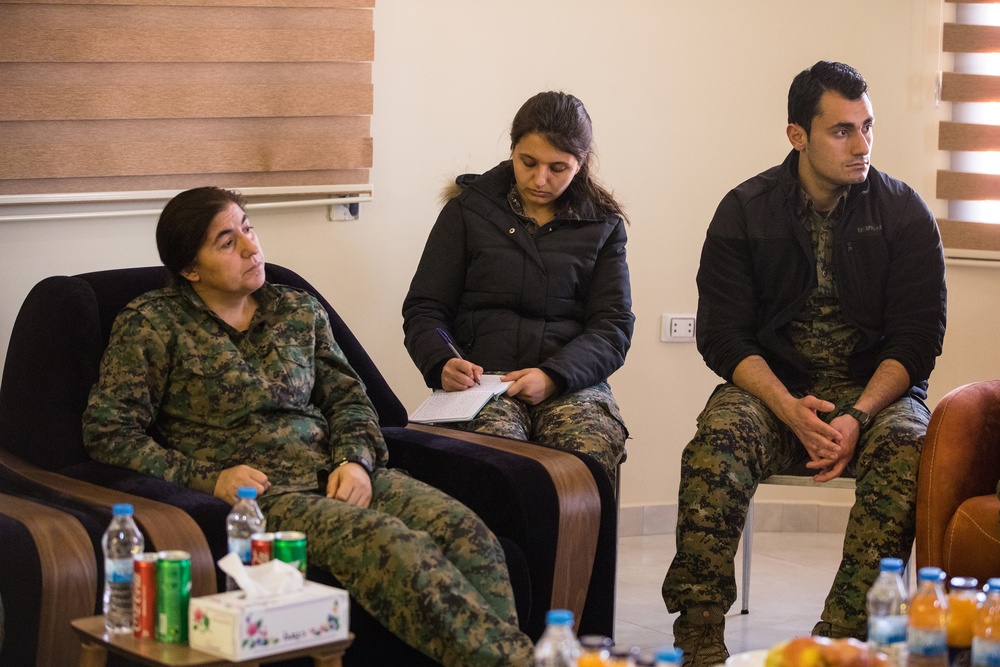 Coalition and Syrian Leaders Meet To Discuss Way Forward