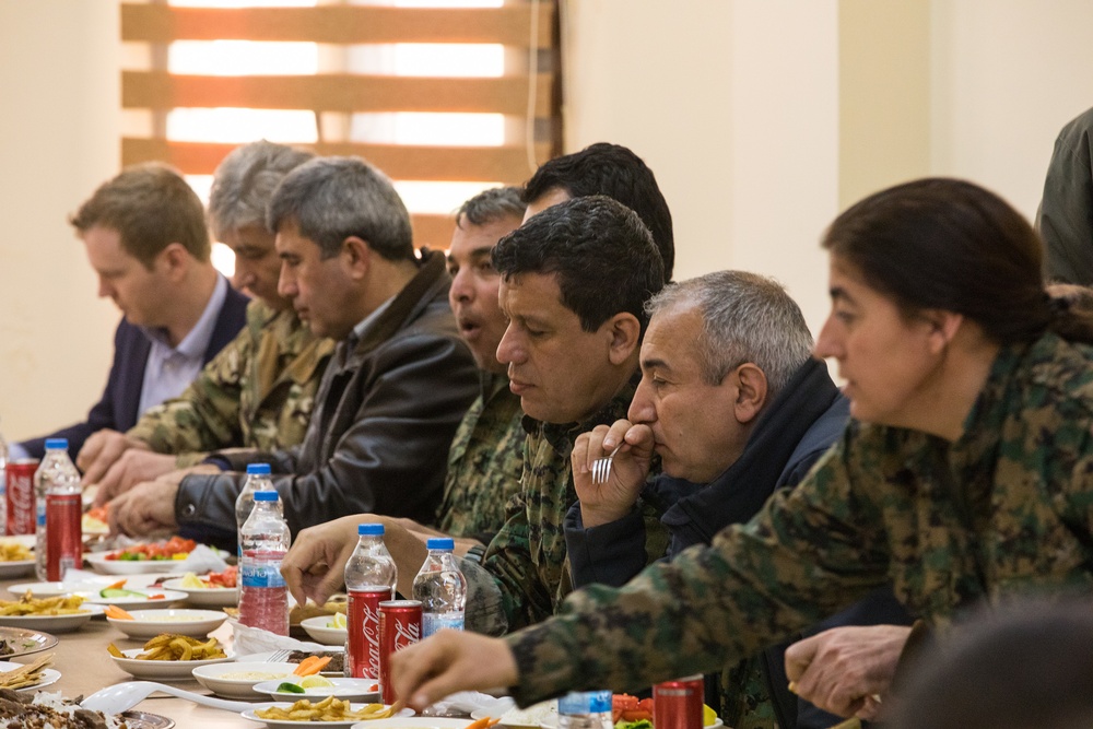 Coalition and Syrian Leaders Meet To Discuss Way Forward