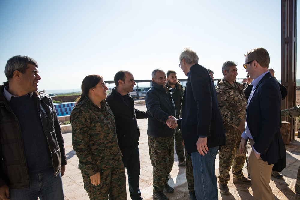 Coalition and Syrian Leaders Meet To Discuss Way Forward