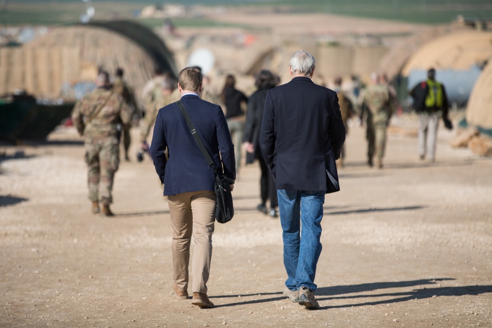 Coalition and Syrian Leaders Meet To Discuss Way Forward