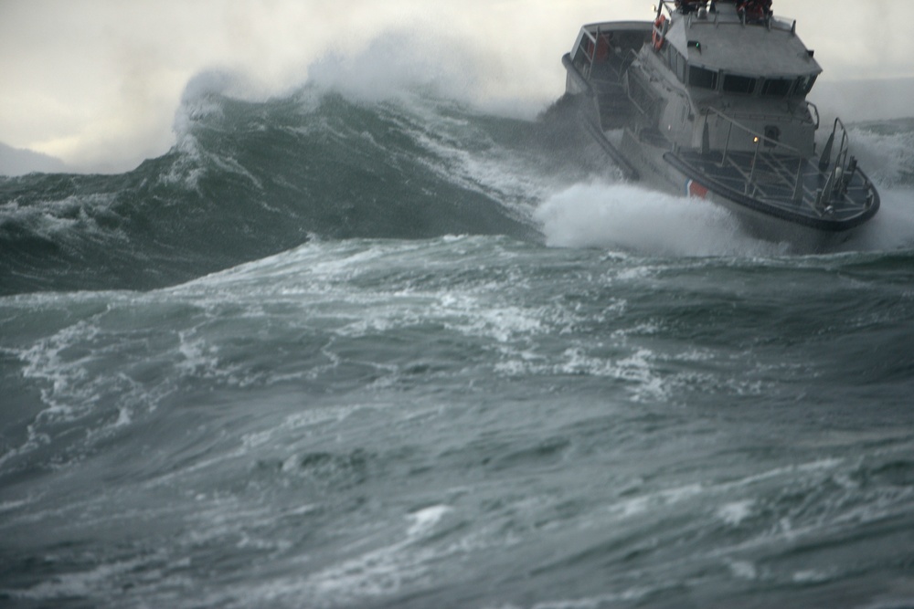 Coast Guard surf training