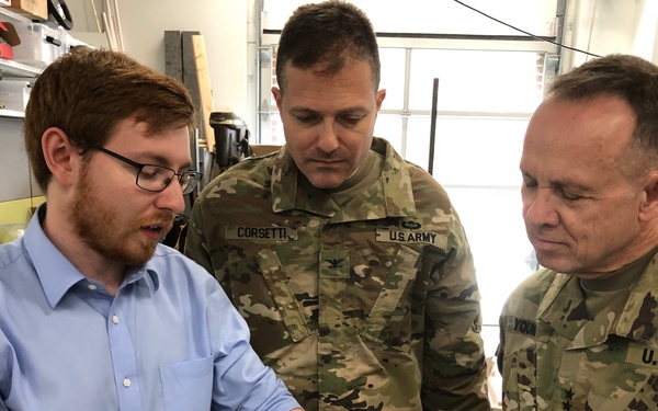 75th Innovation Command leader visits Duke Robotics Lab