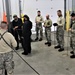 Cold-Weather Operations Course students learn knot-tying skills at Fort McCoy