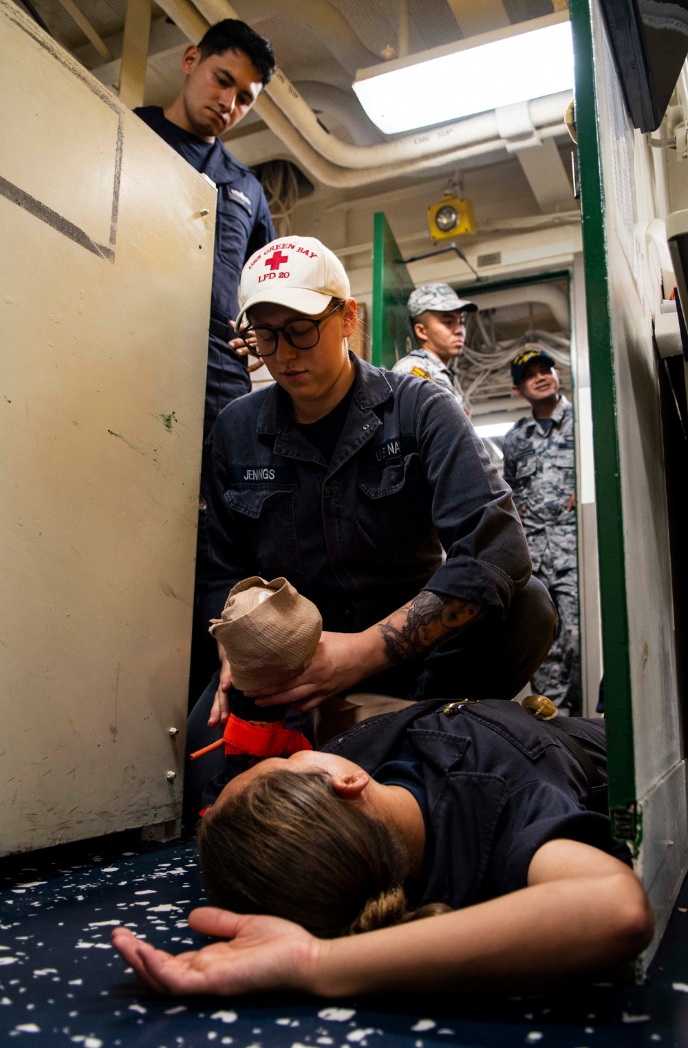 USS Green Bay Cobra Gold Medical Training Team Evolution