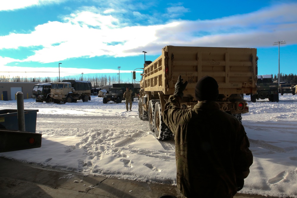 Arctic Warriors sustain vehicles in cold