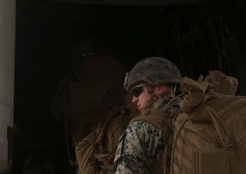 Marines exercise airfield security tactics