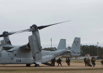 Marines exercise airfield security tactics
