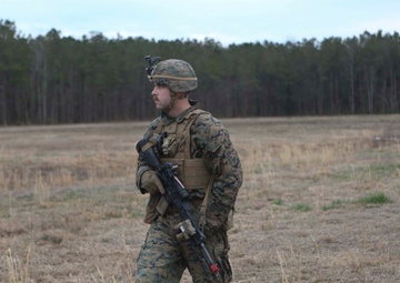 Marines exercise airfield security tactics