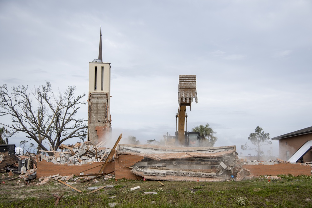 Tyndall continues Chapel 2 demolition