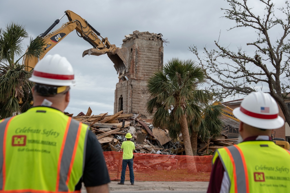 Tyndall continues Chapel 2 demolition