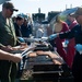 USS Harpers Ferry Has a Cookout