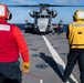 USS Harpers Ferry Conducts Flight Quarters