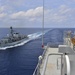HMS Montrose conducts RAS drill with USNS Guadalupe