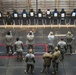 Alpha Company on target for pistol qualification