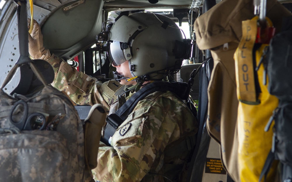 Cobra Gold 19: Critical Care Flight Paramedic Provides Aerial Support during Combined Aeromedical Evacuation Exercise Flight