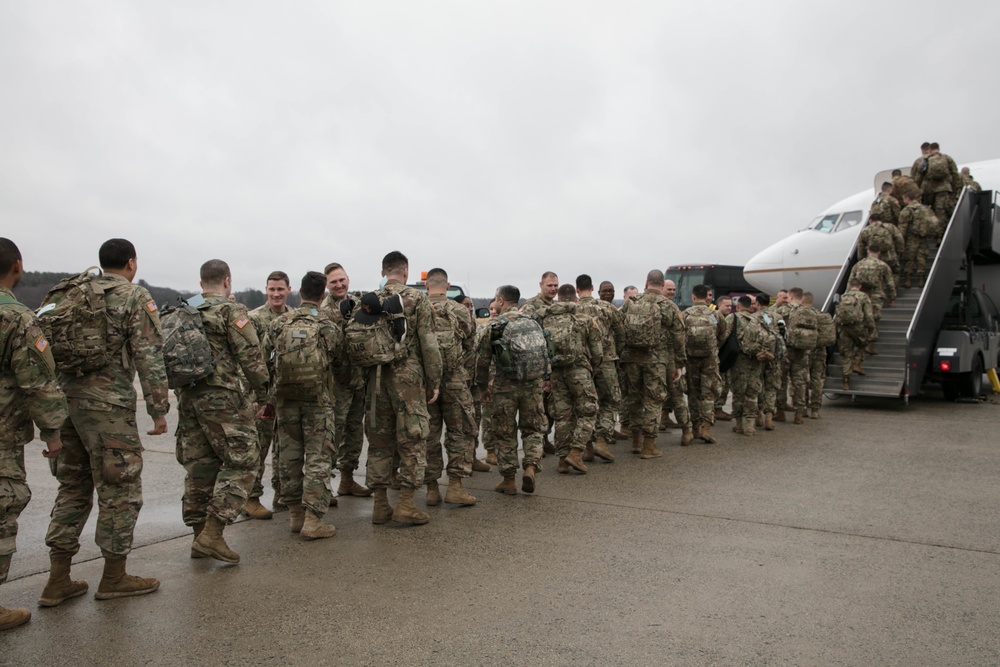 C Company 1-181st Infantry Deploys to the Horn of Africa